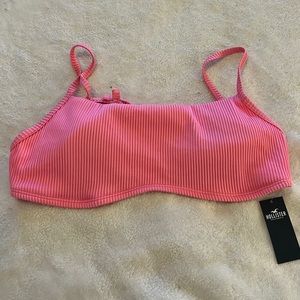 Hot pink bikini top